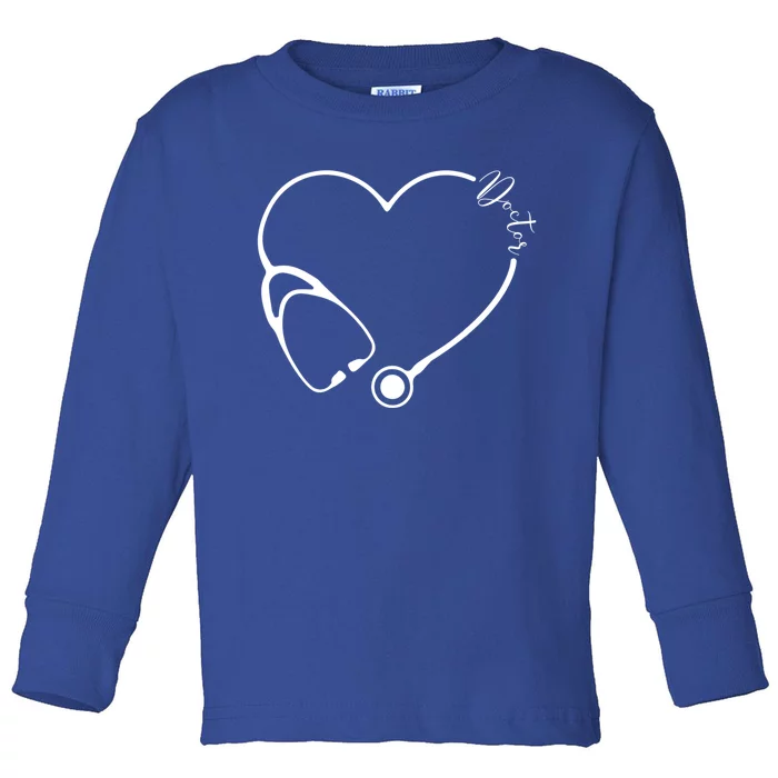 Hospital Doctor Medical Physician Med Student Great Gift Toddler Long Sleeve Shirt