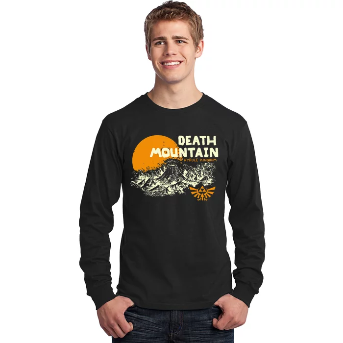 Hyrule Death Mountain Scenery Long Sleeve Shirt