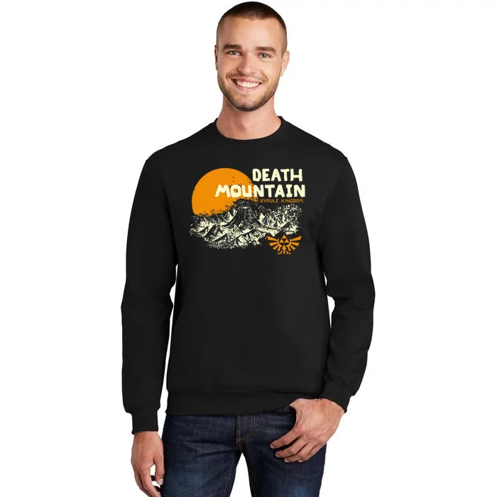 Hyrule Death Mountain Scenery Tall Sweatshirt