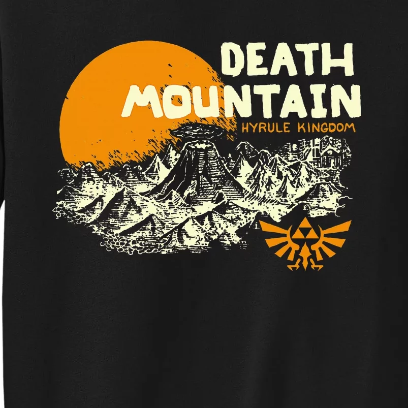 Hyrule Death Mountain Scenery Tall Sweatshirt