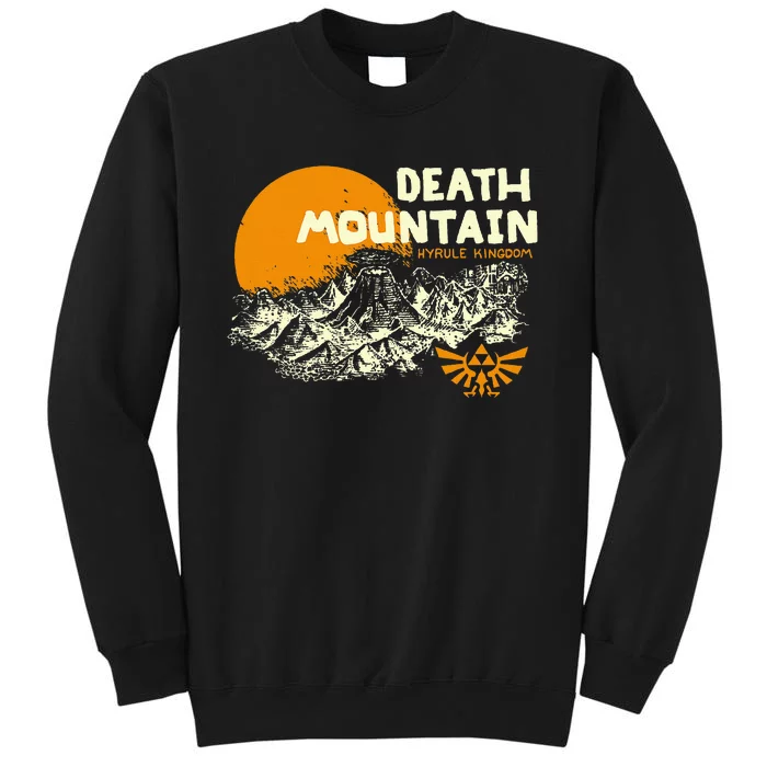 Hyrule Death Mountain Scenery Tall Sweatshirt