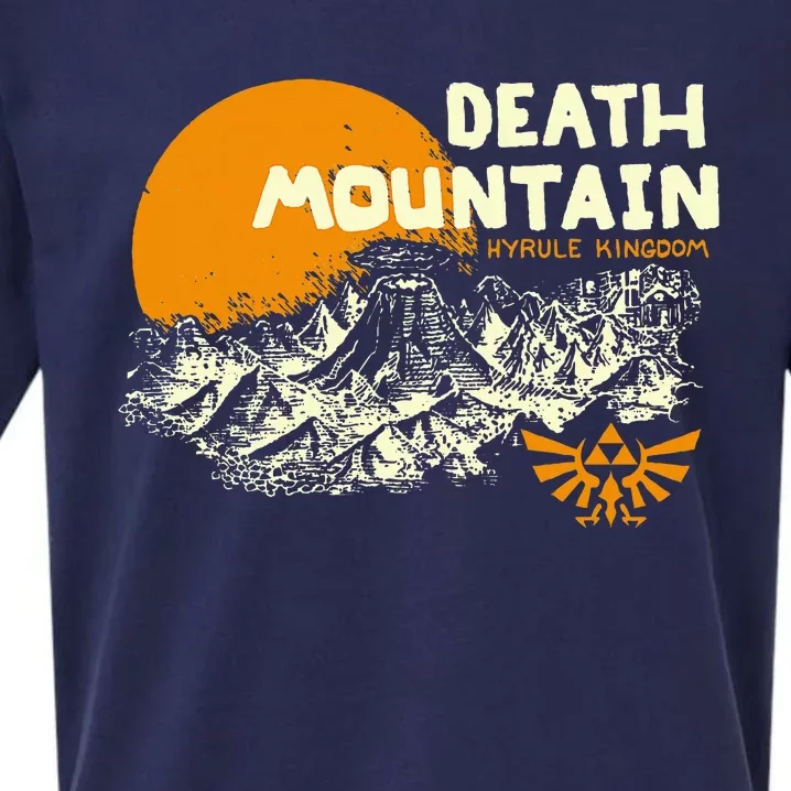 Hyrule Death Mountain Scenery Sueded Cloud Jersey T-Shirt