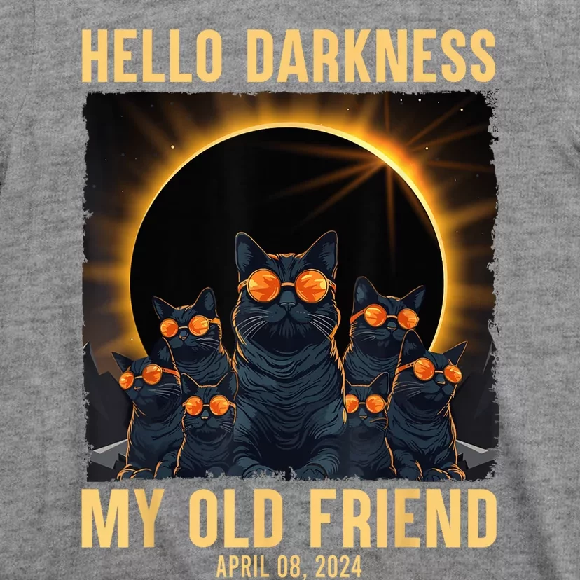 Hello Darkness My Old Friend Solar Eclipse April 08 2024 T-Shirt