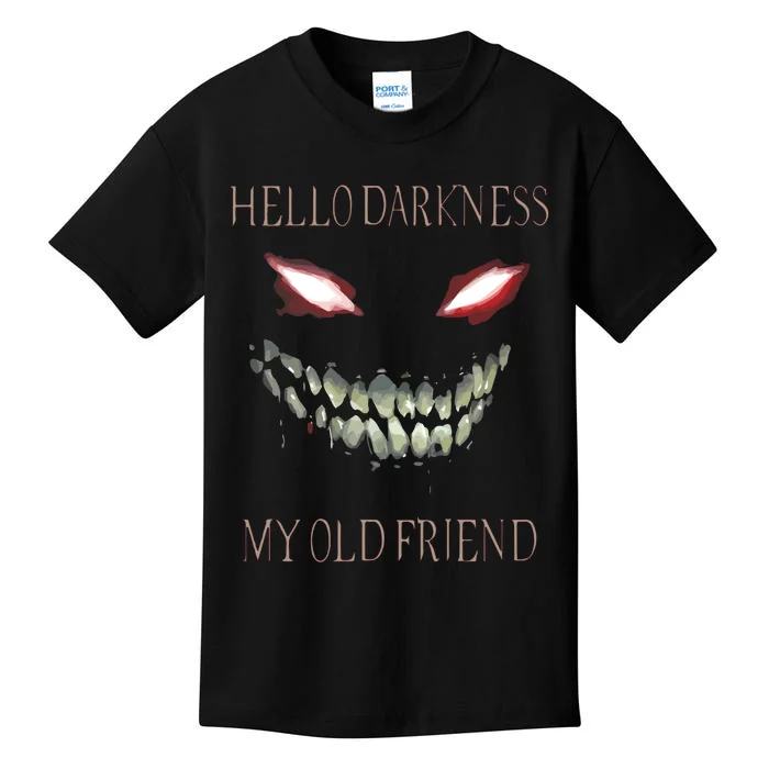 Hello Darkness My Old Friend Kids T-Shirt