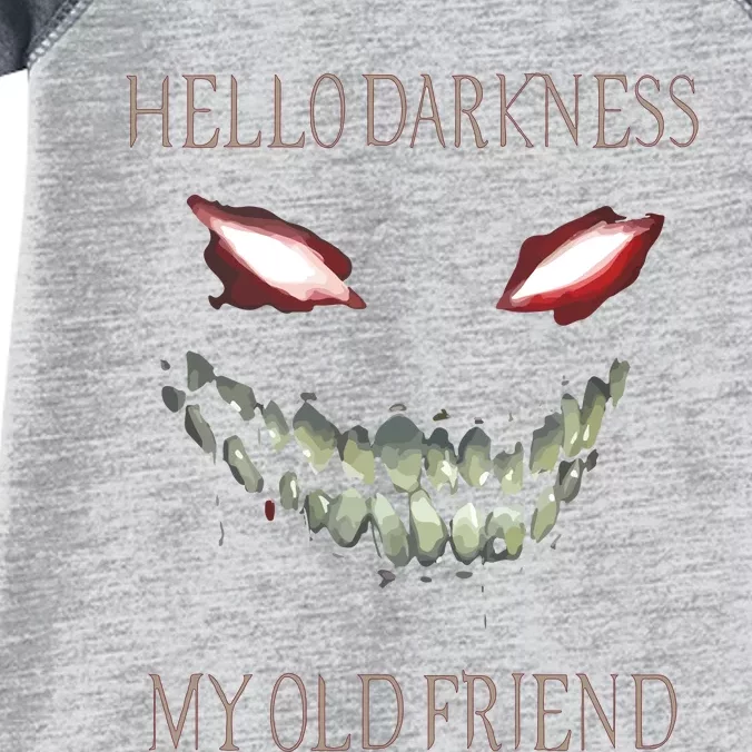 Hello Darkness My Old Friend Infant Baby Jersey Bodysuit