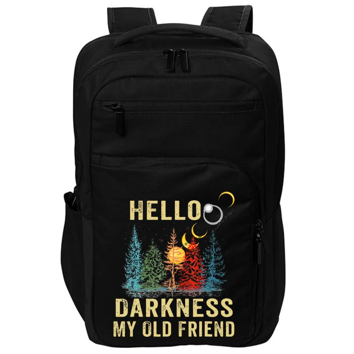 Hello Darkness My Old Friend Solar Eclipse Impact Tech Backpack