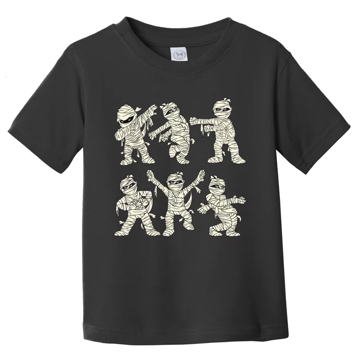 Halloween Dancing Mummy Dance Challenge Girl Toddler T-Shirt