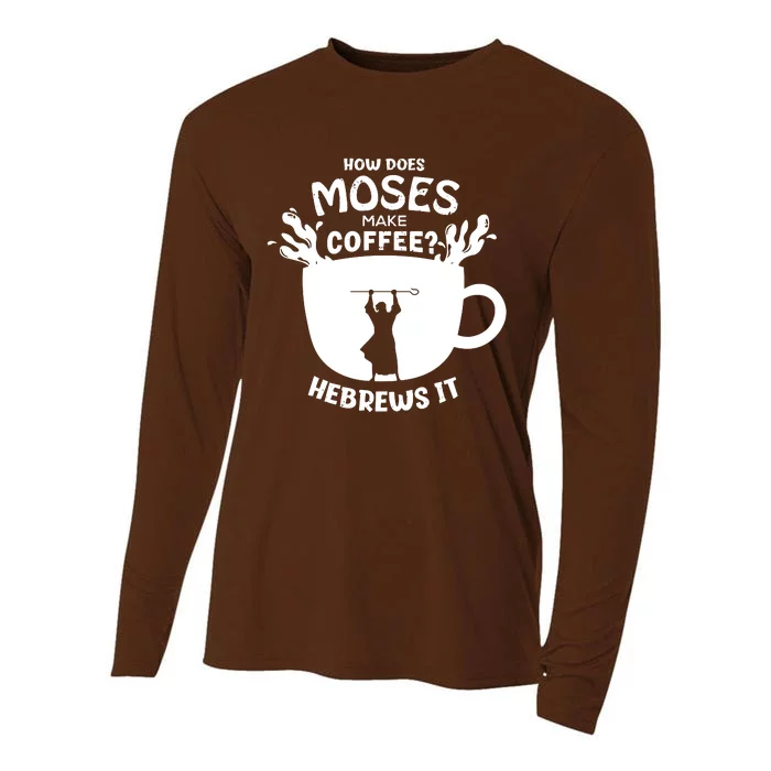 How Does Moses Make Coffee Hebrews It Cooling Performance Long Sleeve Crew