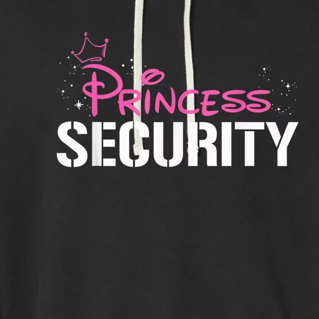 Halloween Dad Mom Daughter Adult Costume, Princess Security Garment-Dyed Fleece Hoodie