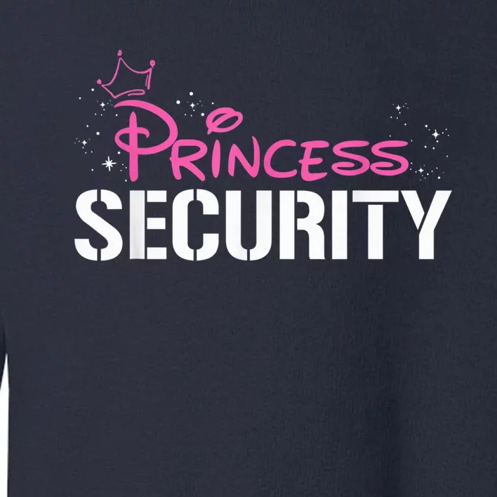 Halloween Dad Mom Daughter Adult Costume, Princess Security Toddler Sweatshirt