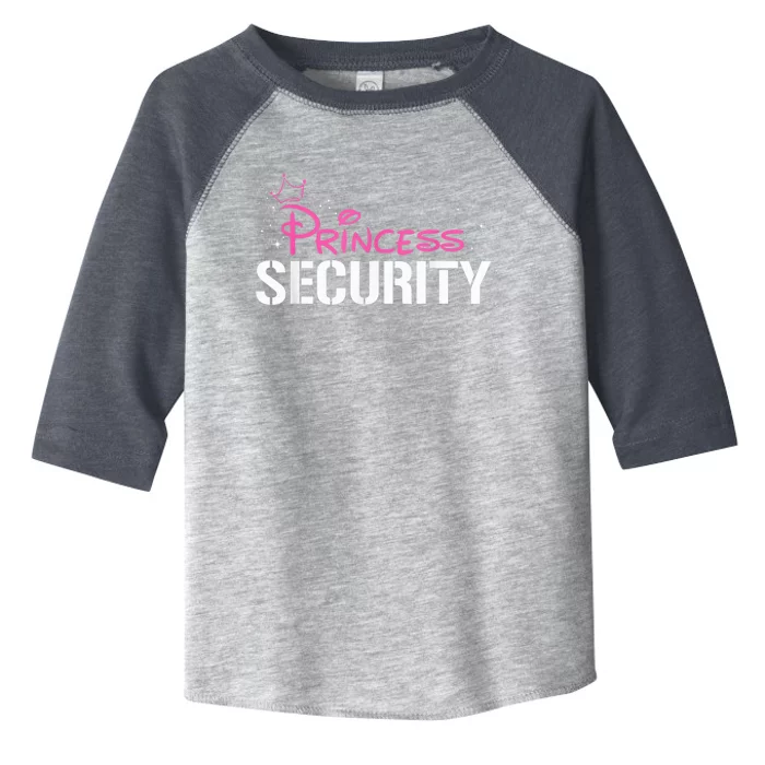 Halloween Dad Mom Daughter Adult Costume, Princess Security Toddler Fine Jersey T-Shirt