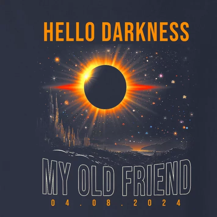 Hello Darkness My Old Friend Solar Eclipse April 08 2024 Solar Eclipse Now Toddler Long Sleeve Shirt