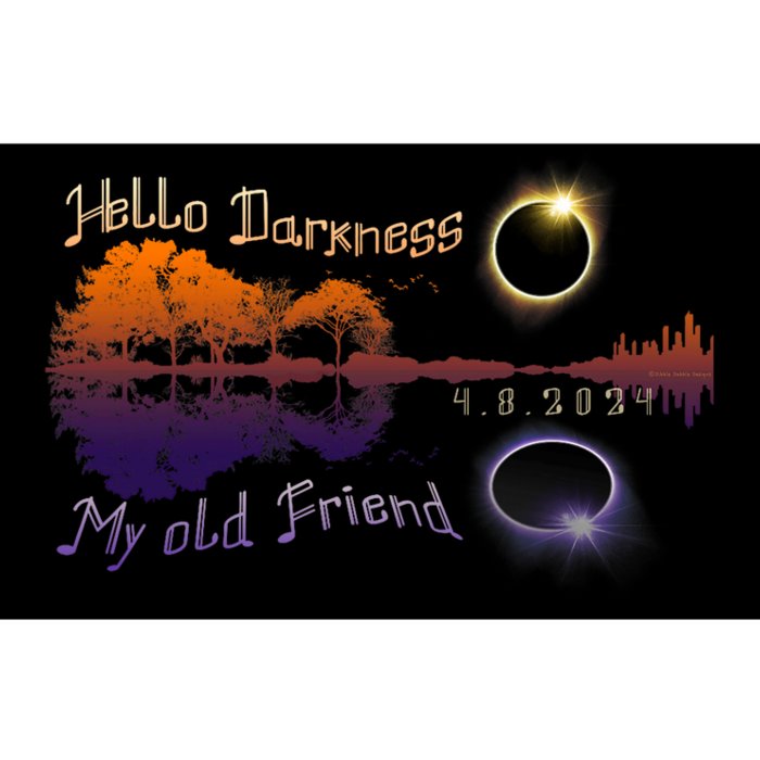 Hello Darkness My Old Friend Solar Eclipse Trending Design Bumper Sticker