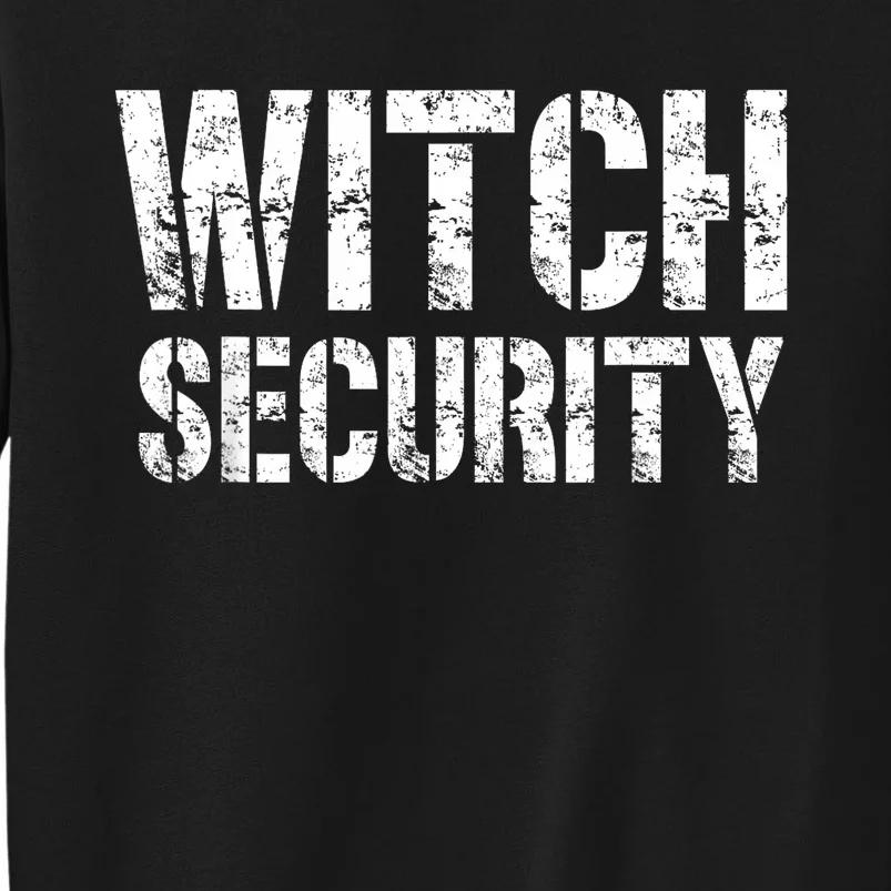 Halloween Dad Mom Daughter Adult Costume Witch Security Sweatshirt