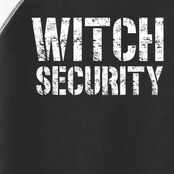 Halloween Dad Mom Daughter Adult Costume Witch Security Toddler Fine Jersey T-Shirt