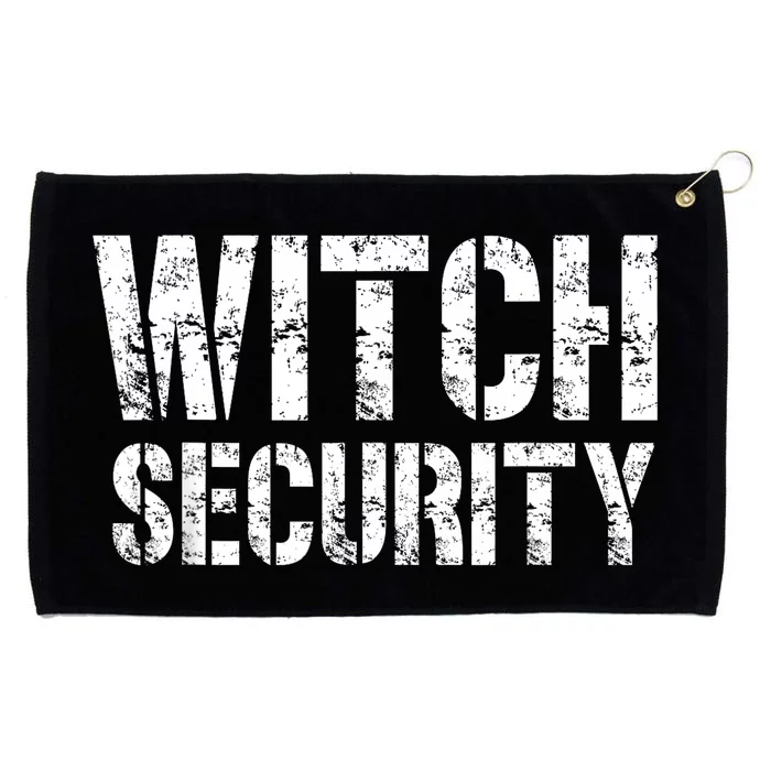 Halloween Dad Mom Daughter Adult Costume Witch Security Grommeted Golf Towel