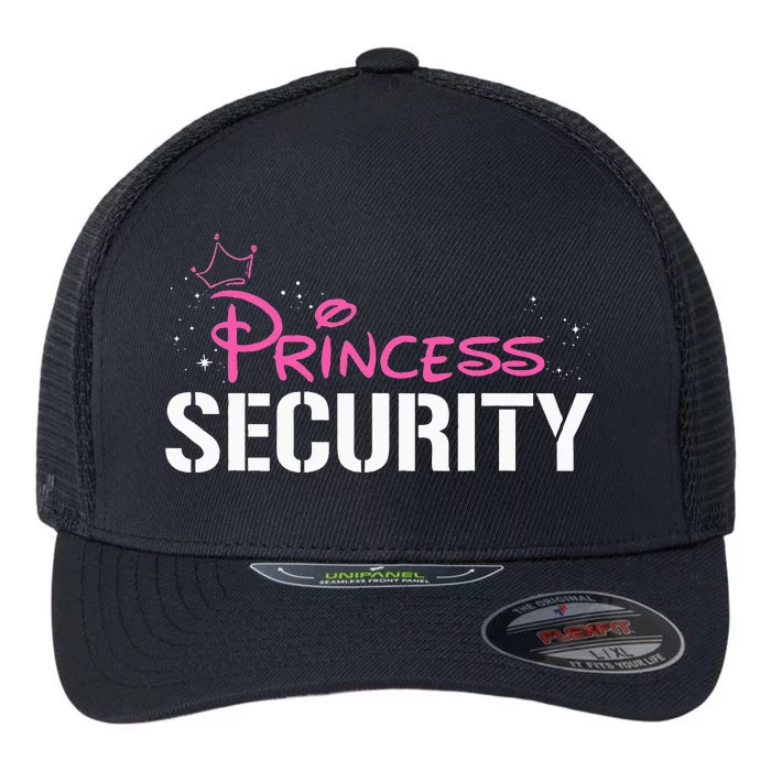 Halloween Dad Mom Daughter Adult Costume Princess Security Flexfit Unipanel Trucker Cap