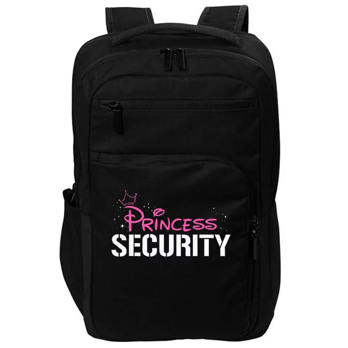 Halloween Dad Mom Daughter Adult Costume Princess Security Impact Tech Backpack