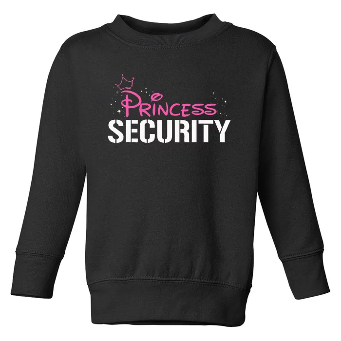 Halloween Dad Mom Daughter Adult Costume Princess Security Toddler Sweatshirt