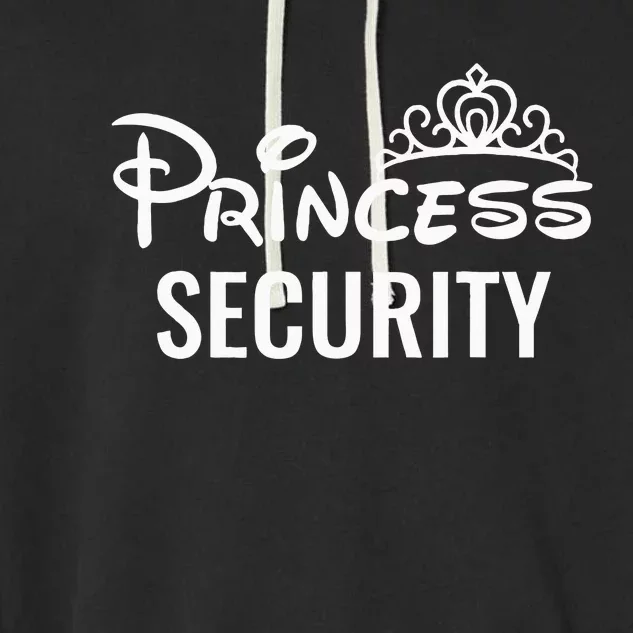 Halloween Dad Mom Daughter Adult Costume Princess Security Garment-Dyed Fleece Hoodie