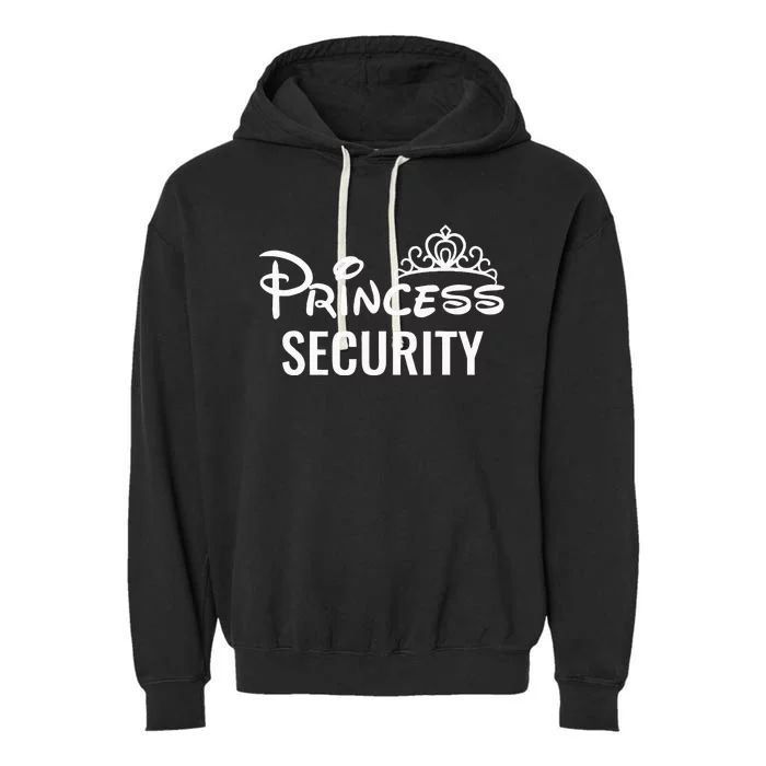 Halloween Dad Mom Daughter Adult Costume Princess Security Garment-Dyed Fleece Hoodie