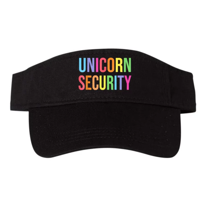 Halloween Dad Mom Daughter Adult Costume, Unicorn Security Valucap Bio-Washed Visor