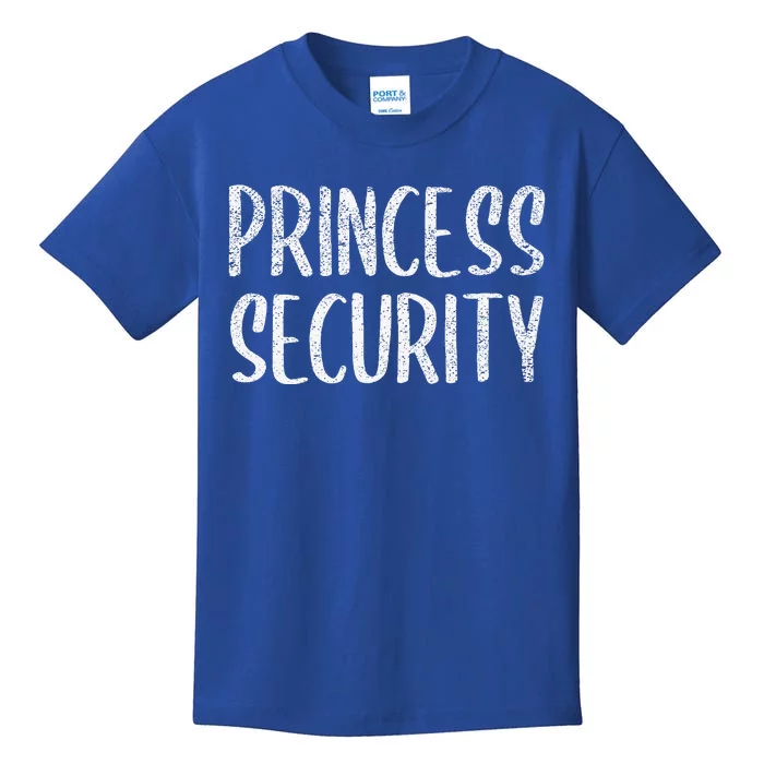 Halloween Dad Mom Daughter Costume Princess Security Gift Kids T-Shirt