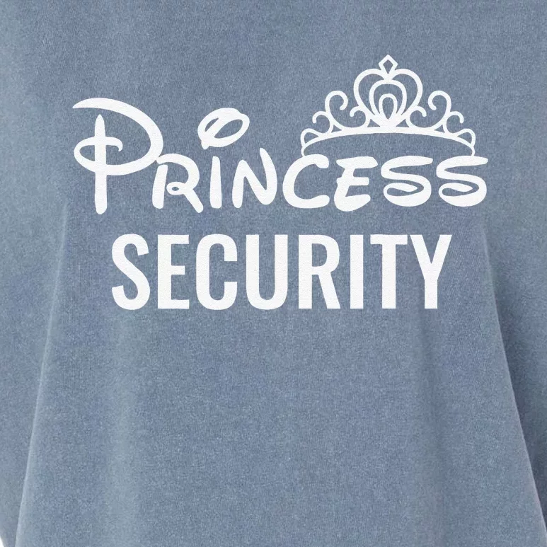 Halloween Dad Mom Daughter Costume Princess Security Garment-Dyed Women's Muscle Tee