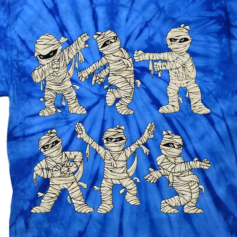 Halloween Dancing Mummy Dance Challenge Tie-Dye T-Shirt