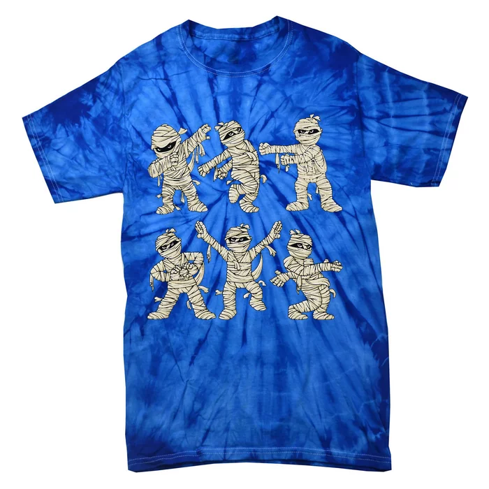 Halloween Dancing Mummy Dance Challenge Tie-Dye T-Shirt