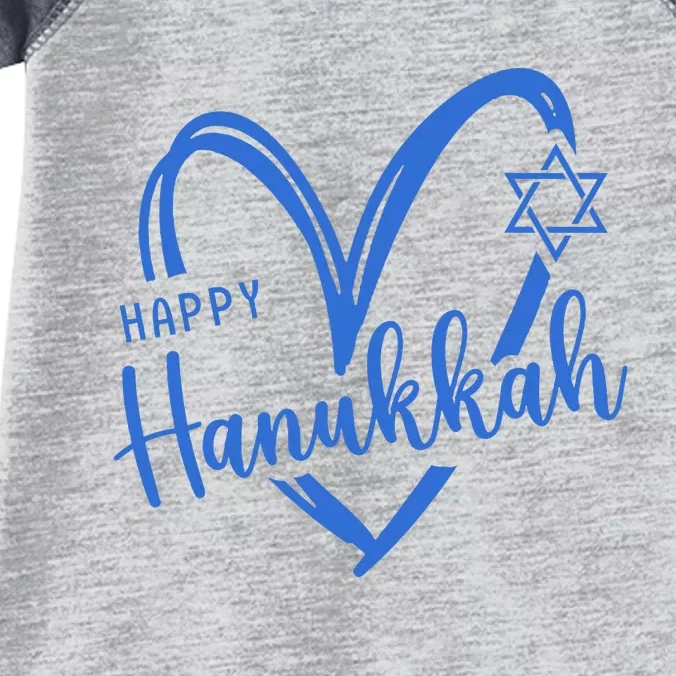 Hanukkah Dreidel Menorah Jewish Chanukah Holiday Infant Baby Jersey Bodysuit