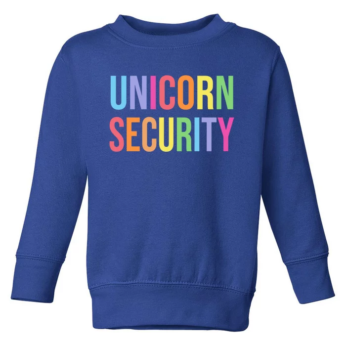 Halloween Dad Mom Daughter Adult Costume Unicorn Security Gift Toddler Sweatshirt