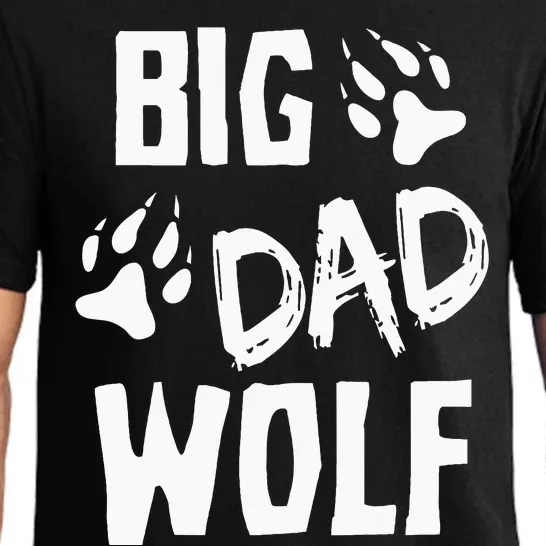 Halloween Dad Men Funny Costume Daddy Big Dad Wolf Pajama Set