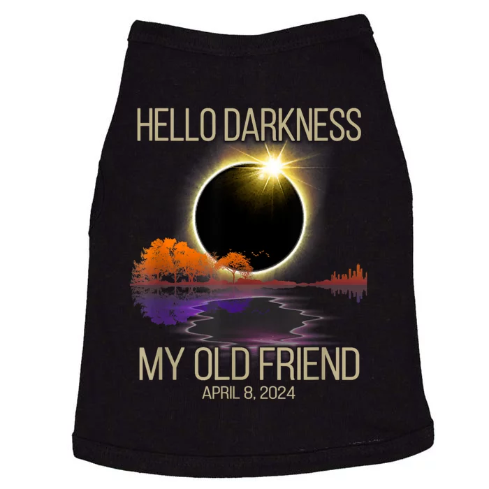 Hello Darkness My Old Friend Solar Eclipse April 08 2024 Doggie Tank