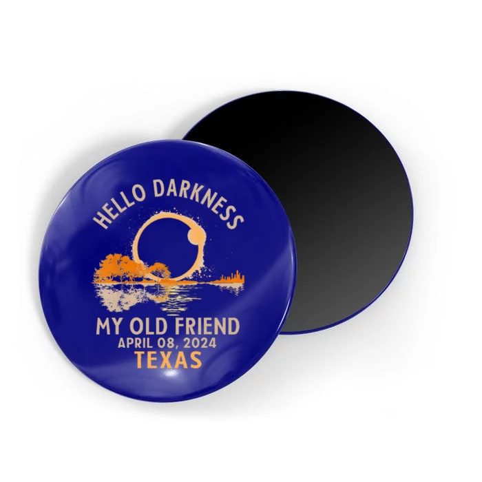 Hello Darkness My Old Friend April 08 2024 Texas Magnet