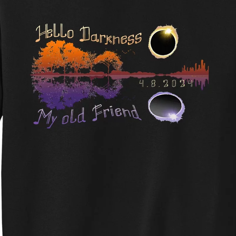 Hello Darkness My Old Friend Solar Eclipse Sweatshirt