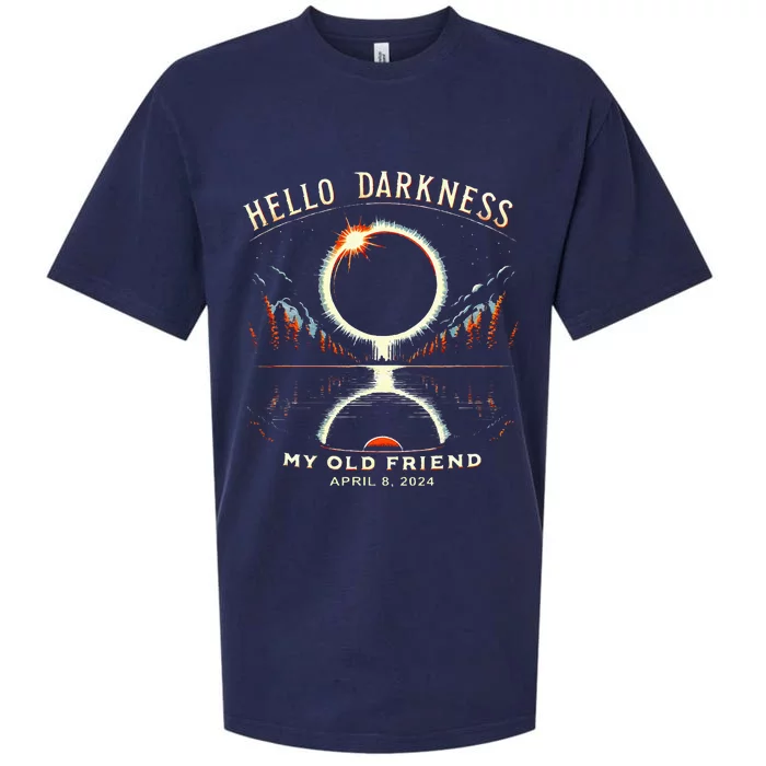 Hello Darkness My Old Friend Sueded Cloud Jersey T-Shirt