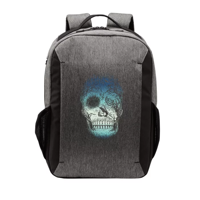 Halloween Dark Nature Forest Skull Vector Backpack