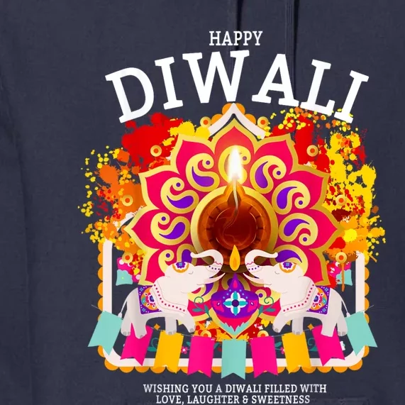 Happy Diwali Outfit Idea For Kids & Hindu Festival Diwali Premium Hoodie