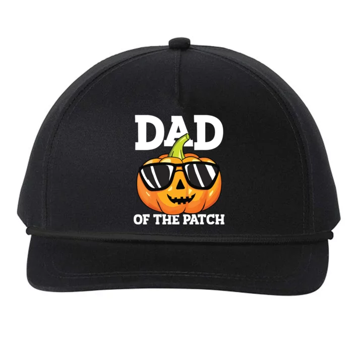 Halloween Dad Of The Patch Daddy Papa Father Pumpkin Snapback Five-Panel Rope Hat