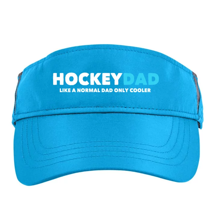 Hockey Dad Only Cooler Cool Usa Ice Sports Player Gift Meaningful Gift Adult Drive Performance Visor