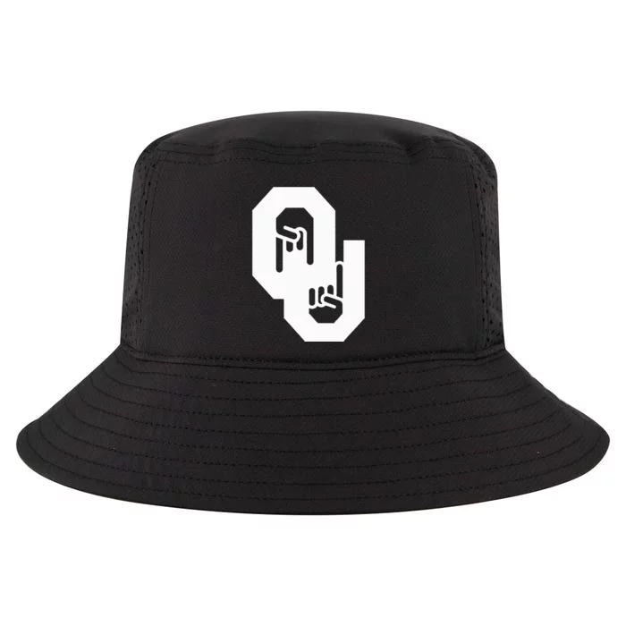 Horns Down Oklahoma Texas Cool Comfort Performance Bucket Hat