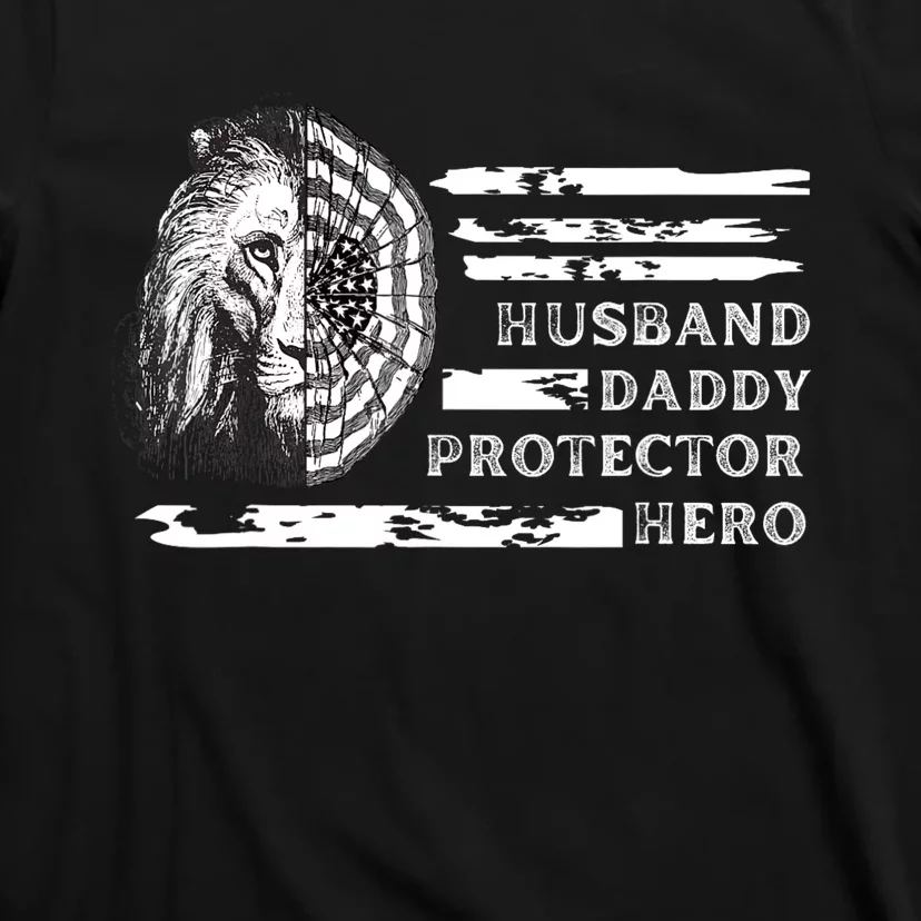 Husband Daddy Protector Hero T-Shirt