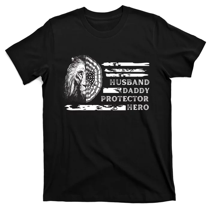 Husband Daddy Protector Hero T-Shirt