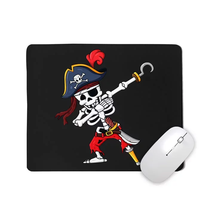 Halloween Dabbing Pirate Skeleton Funny Dab Mousepad