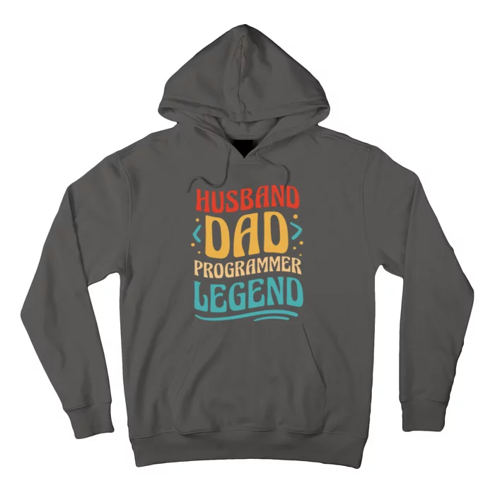 Husband Dad Programmer Legend Hoodie