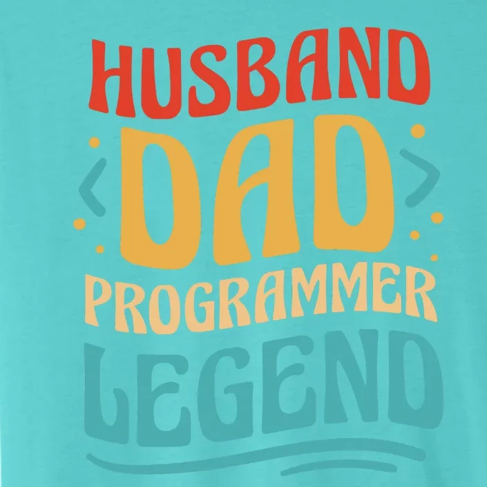 Husband Dad Programmer Legend ChromaSoft Performance T-Shirt