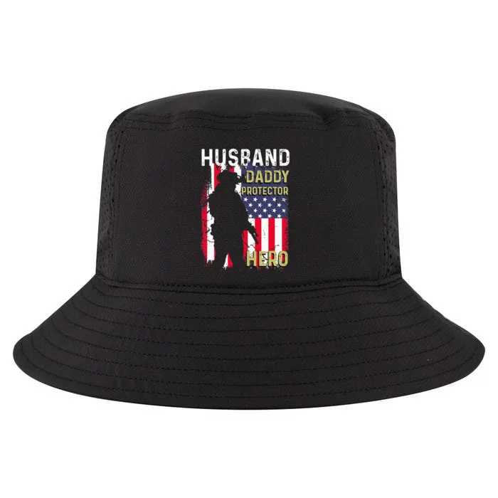 Husband Daddy Protector Cool Comfort Performance Bucket Hat