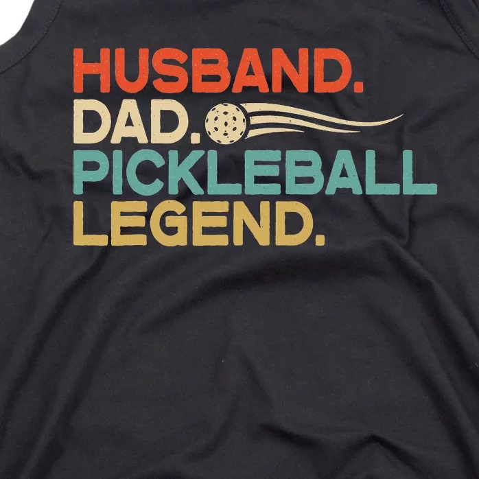 Husband Dad Pickleball Legend Father's Day Tank Top