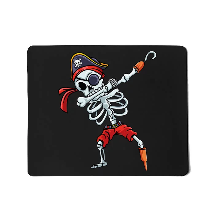 Halloween Dabbing Pirate Skeleton Funny Dab Mousepad